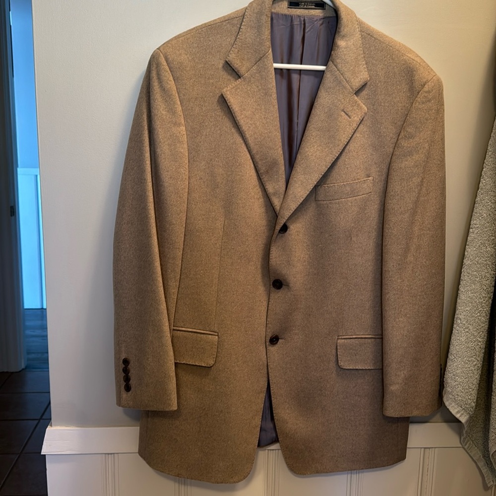 Arnold Brandt colombo cashmere and mink sport coat